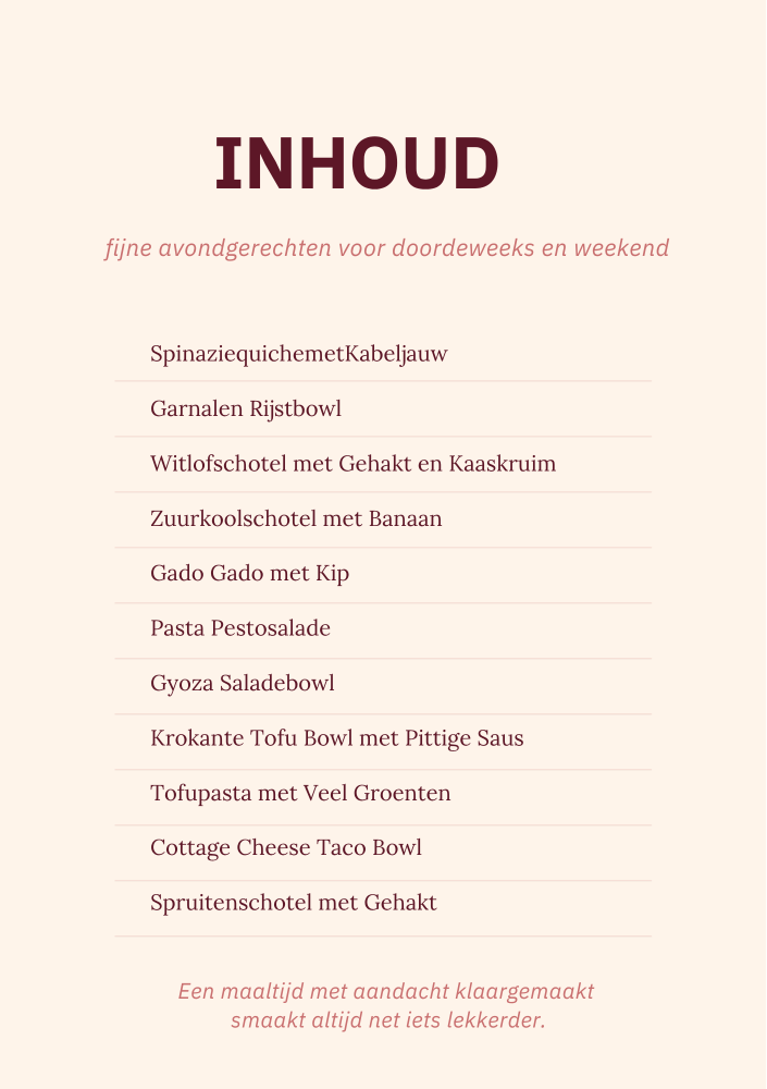 Diner-Inspiratieboekje - Afbeelding 2